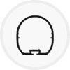 Torrahmenprofil P0077, 120 × 100 mm