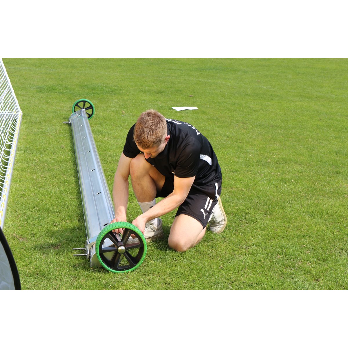 Safety-Trainingstor 7,32 x 2,44 m EN 748 -Typ 3, unten 2 m tief, mit Simply-Fix – Produktfoto