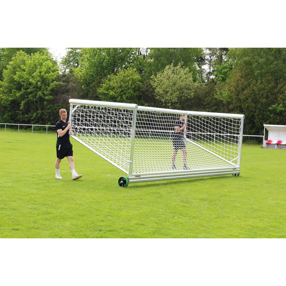 Safety-Jugendtor 5 x 2 m, EN 748 -Typ 3, unten 1,5 m tief,, vollverschweißt, freistehend, zur Sandbefüllung – Produktfoto 2