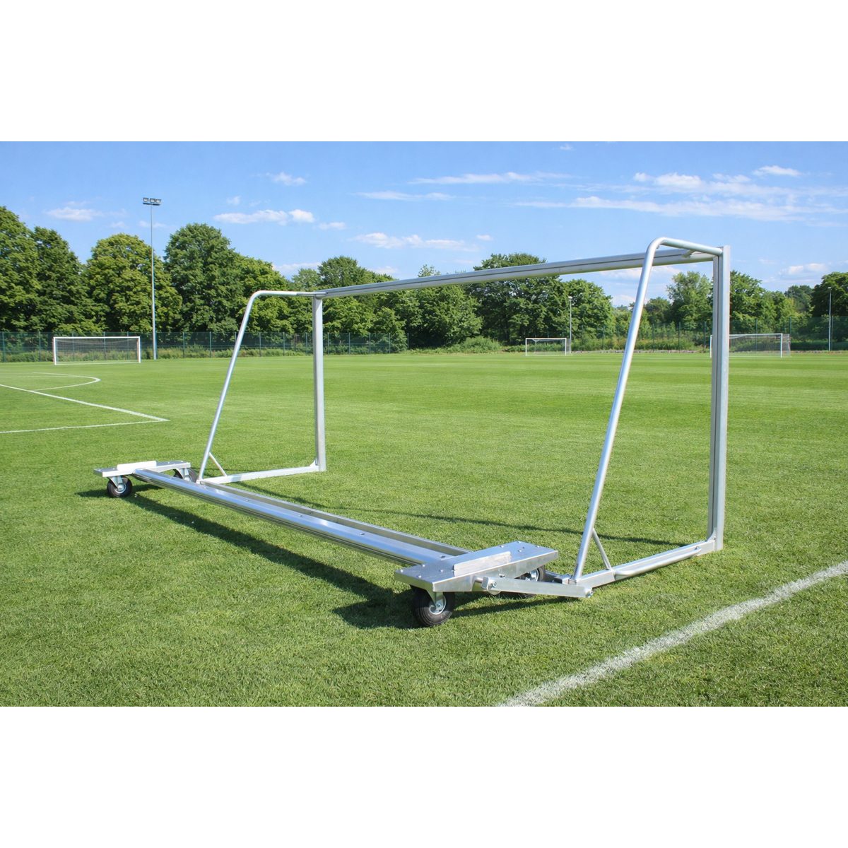 Safety-Jugendtor PLUS 5 x 2 m, EN 748 -Typ 3, unten 1,5 m tief, - NEU !!! – Produktfoto