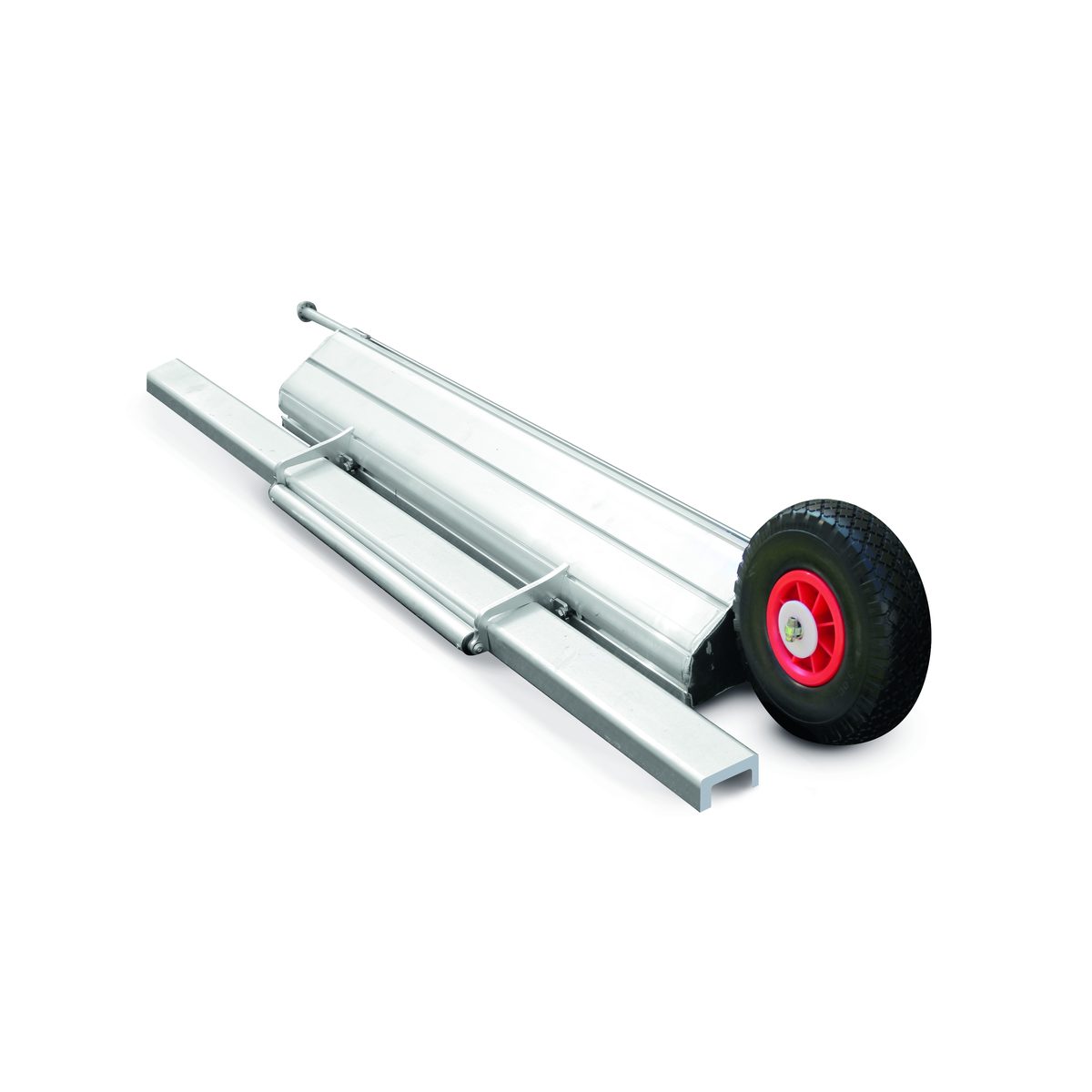 Kippsicherung fahrbar, für Profil H=75 x 50 mm, zur Sandbefüllung, auf den Bodenrahmen zu klemmen – Produktfoto 2