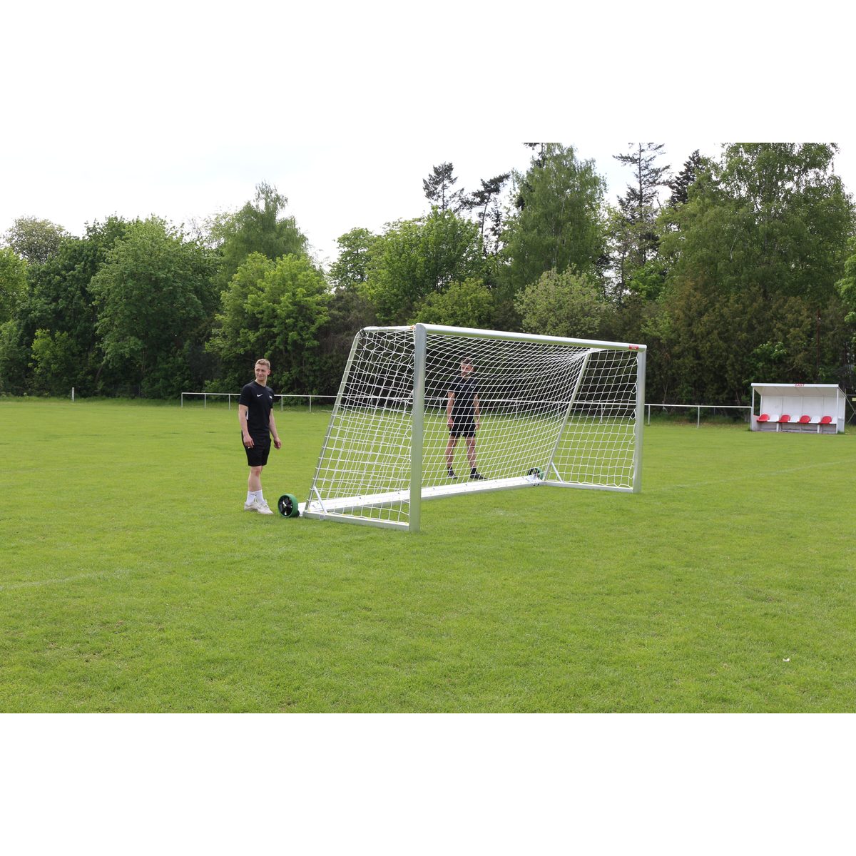 Safety-Antikipp-Sicherung zur nachträglichen Montage und Sandbefüllung, für Tor 5 x 2m, 1,5 m u. Tortiefe mit Rechteckbodenrahmen – Produktfoto 4