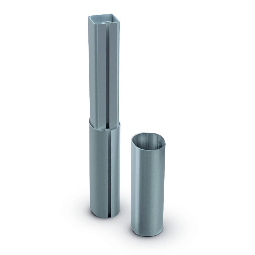 Adapter zur Pfostenverlängerung 350mm (Nur P81) – Produktfoto