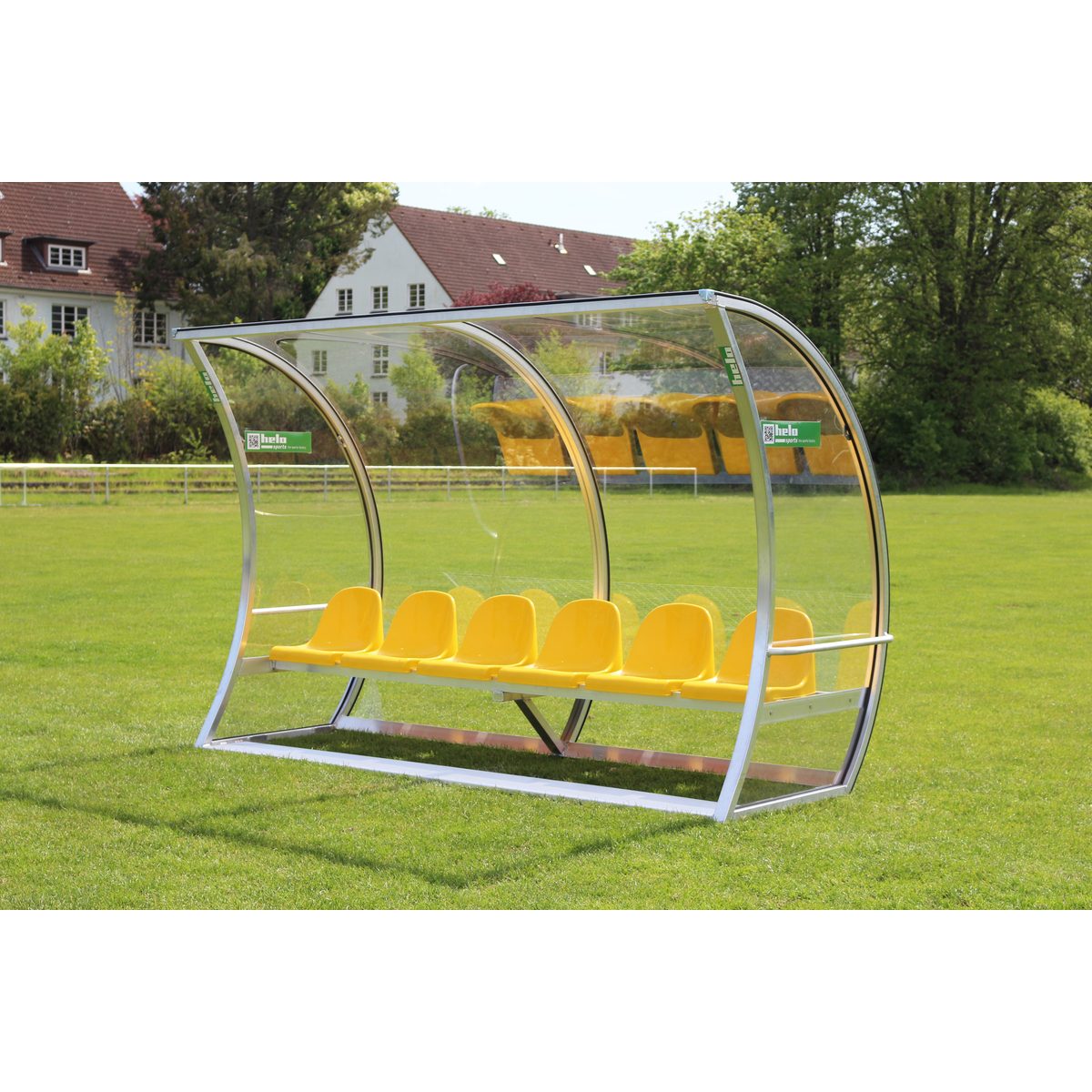 Spielerkabine Exklusiv, 3,0 m breit – 6 Sitze – Produktfoto 4