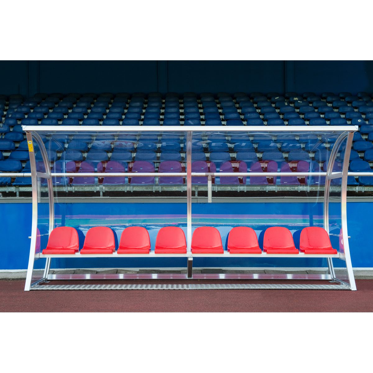 Spielerkabine Exklusiv, 4,0 m breit – 8 Sitze – Produktfoto 3