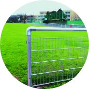 Set Barrierensystem Standard, Pfostenabstand 2,5 m - 200 lfm – Produktfoto