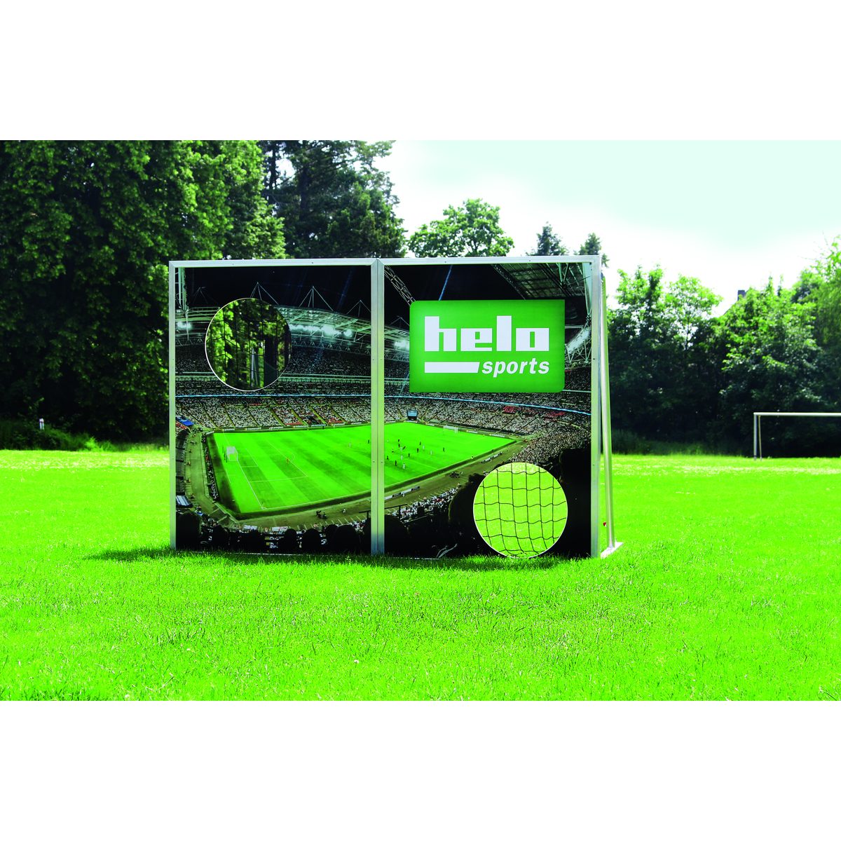 Torwand freistehend, 2,70 x 1,83 m, einklappbare – Produktfoto