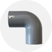 Bogen- / Endstück 90° – Produktfoto