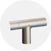 Stützrohr für Barrierensystem Exklusiv – Produktfoto