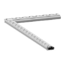 Bodenrahmen WM / EM für 7,32 m Tore, Alu Profil 70x38 mm – Produktfoto