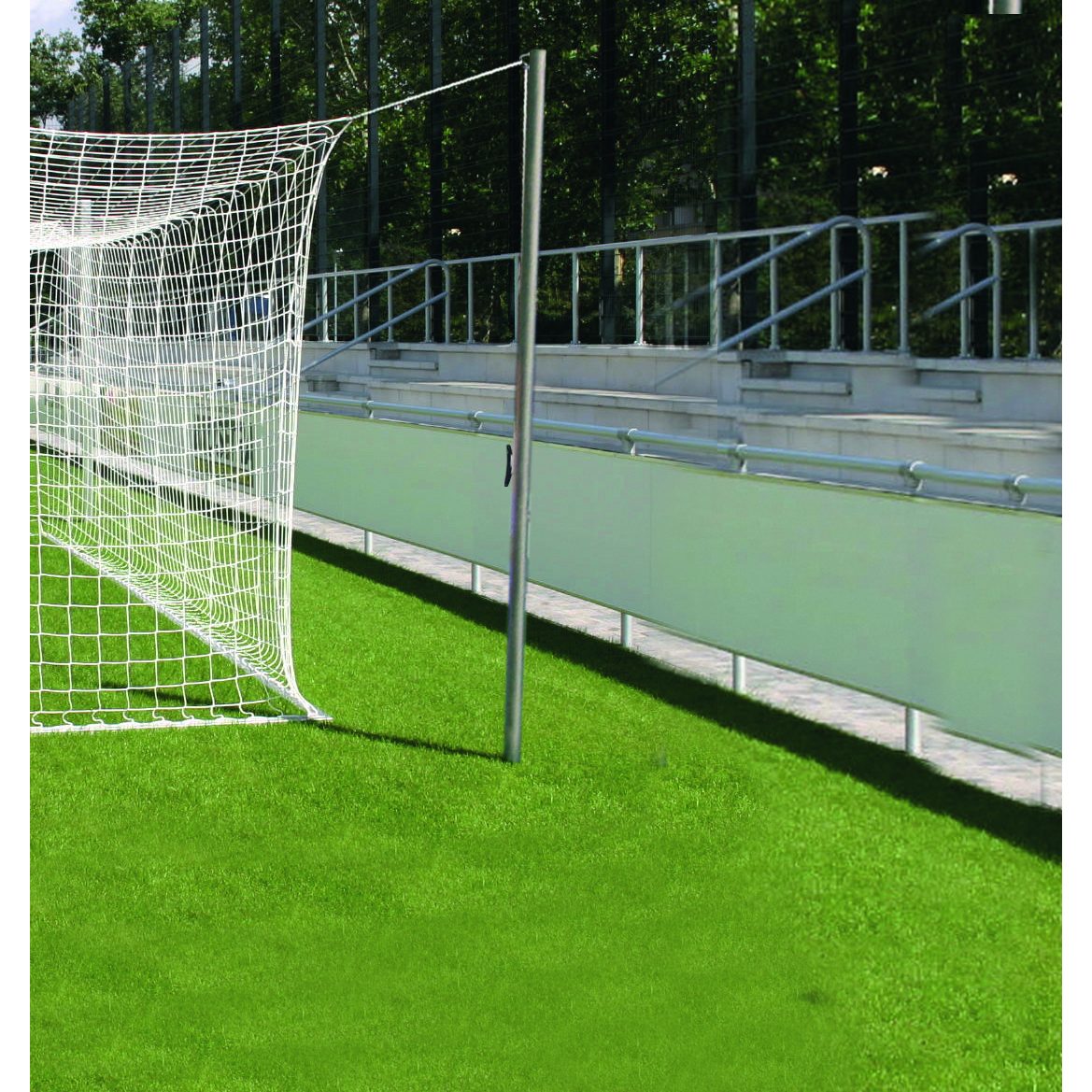 Freie Netzaufhängung für Fußballtore – Produktfoto